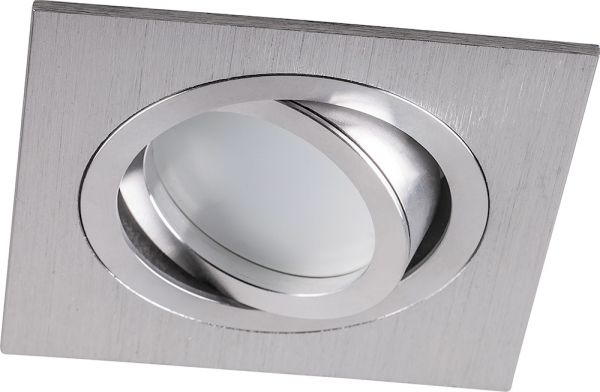 FERON DL2801 MR16 50W G5.3 "квадрат",  хром (аналог DL273)