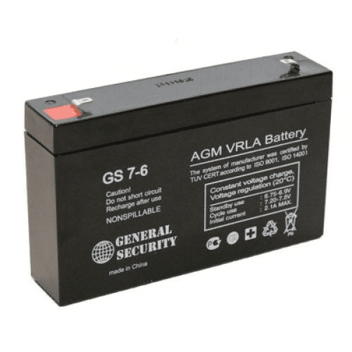 Аккумулятор GS 6V 7Ah
