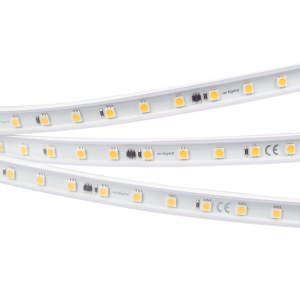 Arlight Лента IP65 230V 8Вт/м 4000К / ARL-PV-B54-15.5mm 230V Day4000 (8 W/m, IP65, 5060, 10m) (кратно 10)