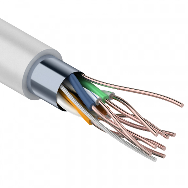 FTP 4PR 24AWG, CCA, CAT5e (бухта 50м) кабель  01-0142-3-50 PROCONNECT