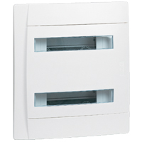 Бокс ЩРВ-П-24 IP41, IK07, 2ряд бел. дверь c окном, Legrand Practibox3  601113