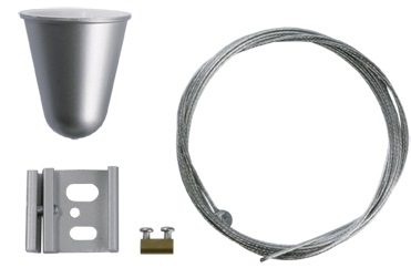 Набор для подвеса PG 1.5м трос металлик Световые технологии Suspension kit PG 1,5m. metallic