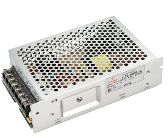 Arlight Драйвер 12V 100Вт IP20 159x98x42 HTS-100M-12 (12V, 8.3A, 100W)