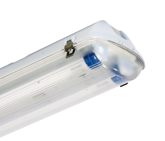 Светильник ДСП 22Вт (аналог ЛСП 1х36)  1279х108 Ардатов /ДСП44-22-001 Flagman LED IP65, корпус ПК, расс. ПММА, Т8 G13 LED без ламп
