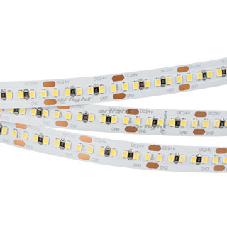 Arlight Лента IP20 24V 7,6Вт/м 2700K CRI>90 /MICROLED-M300-8mm 24V Warm2700 (8 W/m, IP20, 2216, 5m) (ARL, Открытый)(кратно 5) (кратно 5)