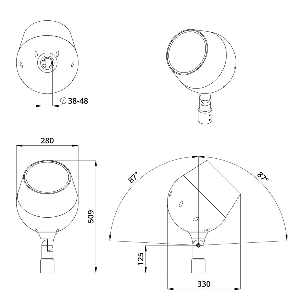 Крепление на консоль. Шелл M,L