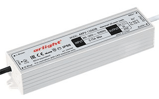 Блок питания Arlight 12В 60Вт IP66 ARPV-12060-B (12V, 5.0A, 60W) (ARL, Металл)