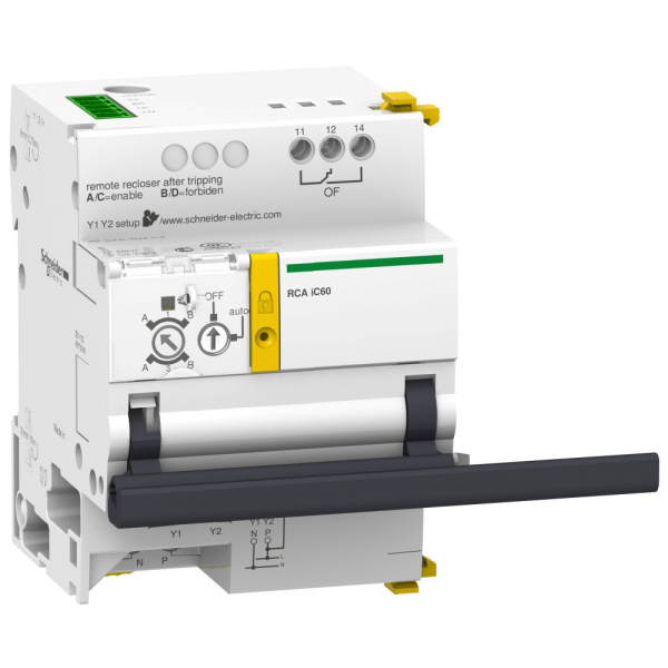 RCA мотор-редуктор для автоматов iC60 3P, 4P c интерфейсом Ti24  Schneider Electric  Acti 9  A9C70124