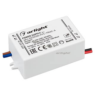 Arlight Блок питания ARJ-KE50300-PFC-TRIAC-A (15W, 300mA)