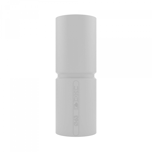 Муфта труба-труба 63мм серый IP40 (в упак. по 1шт.) DKC 54963R1