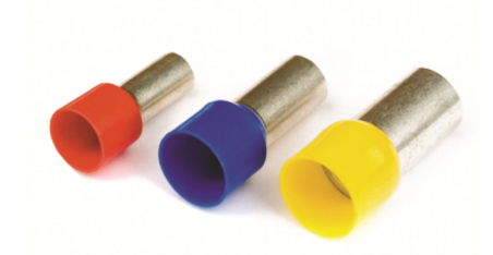 Наконечник НШВИ   1,50-18 Наконечник-гильза 18 мм с изолир.фланцем 1,50 кв.мм черный (НШВИ) (кратно 100)