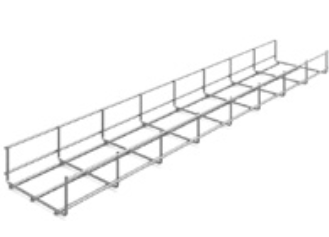 Проволочный лоток 150х60х3000, толщ. 3,5 мм, гальван. цинк (кратно 3)