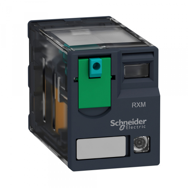 Реле  4 светодиода слаботочные контакты  24В постоянного тока Schneider Electric RXM4GB2BD