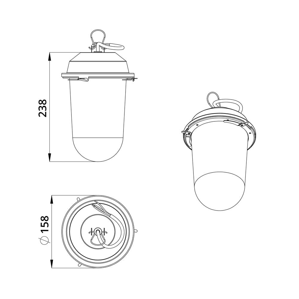 Желудь 15 Эко IP54 3000К