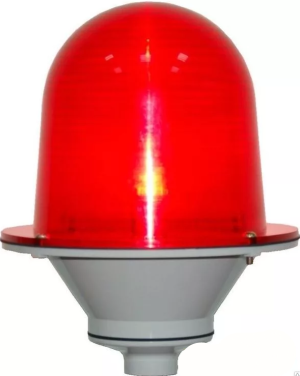 Светильник ЗОМ-3>10cd, тип «А», 30-265V AC/DC, IP54  (огонь загражд.красн.) (вывели)