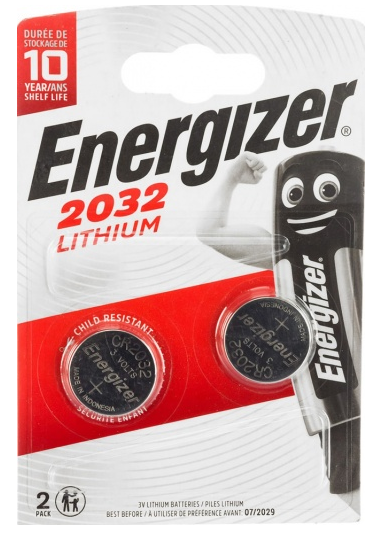 Батарейка Energizer Lithium CR2032 (кратно 2)