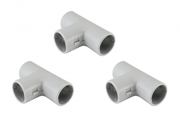 Тройник соединительный для трубы 20 мм  TDM