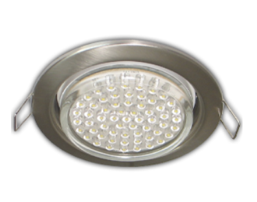 Светильник точечный Ecola GX53 H4 Downlight without reflector_satin chrome (светильник) 38х106 - 10 pack (кd102) /FS5310ECB/
