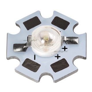 Мощный светодиод Arlight ARPL-STAR-3W-GES45 Blue (ARL, Emitter)