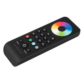 Arlight Пульт SMART-R43-RGBW Black (1 зона, 2.4G) (ARL, IP20 Пластик, 5 лет)