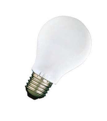 Стандартная лампа накаливания  OSRAM  А55  25Вт  230В  E27