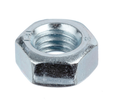Гайка M8 DIN934 шестигранная оцинкованная ГОСТ 5915-70 (дин 934), КНР DIN934 (уп 1кг)