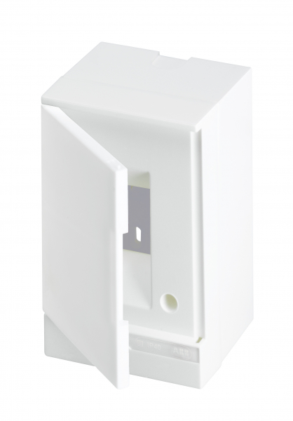 Бокс навесной ЩРН-П  2 IP40 ABB Basic E (белая дверь, без клемм)