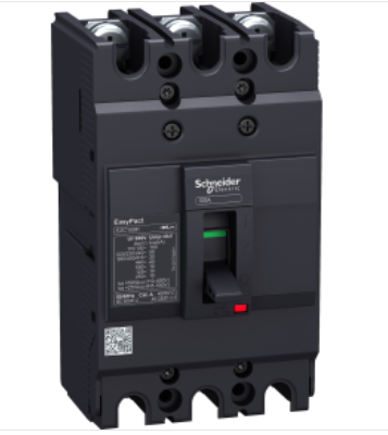 Выключатель автоматический  Schneider Electric  3П  100А  30кА  TM-D  EasyPact_EZC