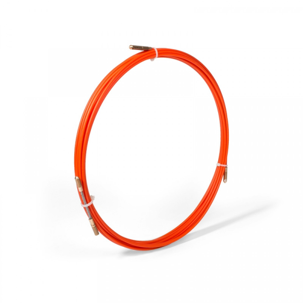 Протяжка кабельная 3,5мм, 10м стеклопруток FGP-3.5/10 (кр) со сменными наконечниками Fortisflex 69441