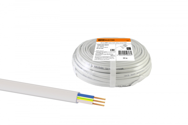 ШВВП 3х0,5 (50м), белый TDM РЭМЗ