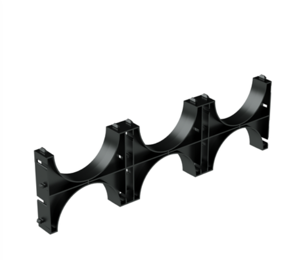 Держатель расстояния (кластер) для двустенных труб, д.160мм, тройной 025163