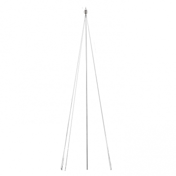 Мачта молниеприемная L=4м, D=40мм с оттяжками St EKF PROxima