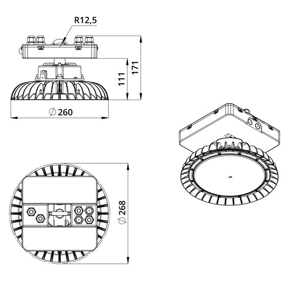 Блок аварийного питания. 5Вт, 3ч. Профи Лайт
