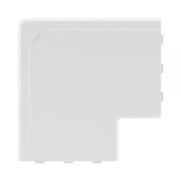 DKC  NPAN  Белый  Угол плоский  100x60 01745