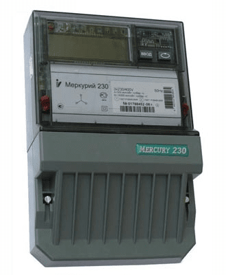 Счетчик Меркурий - 230 AR-03 R 5-7,5А 380В RS485 ЖКИ шкаф + подбор трансформатора тока