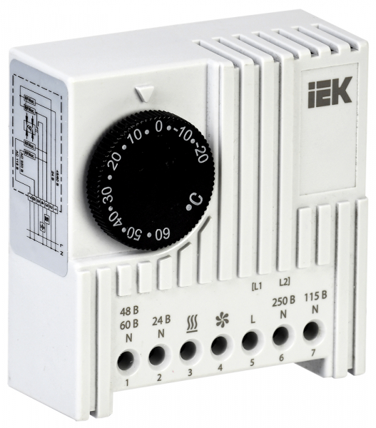 Термостат УККт от -20 до +60градC NO/NC IEK