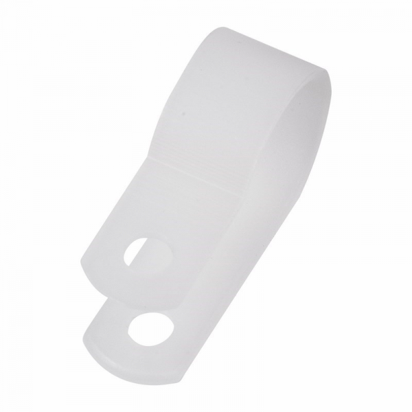 Серьга для кабеля D16 (белая) REXANT упак 50шт 07-4416
