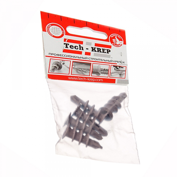 Анкер (дюбель) DRIVA NYLON (5 шт) - пакет Tech-Krep