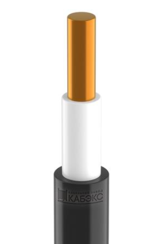 ВВГнг(А)-LS 1х2,5-0,66 (ок) кабель (изол.-бел.) Кабэкс