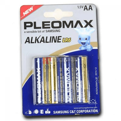 Элемент питания Pleomax LR6 BP4 (кратно 4)