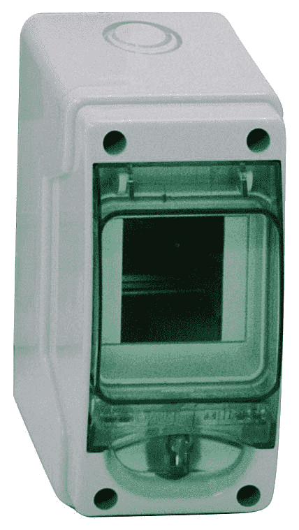 Бокс  щита пылевлагозащищенный Kaedra Schneider Electric Plast_ENCL 13975 3 модуля навесной IP65