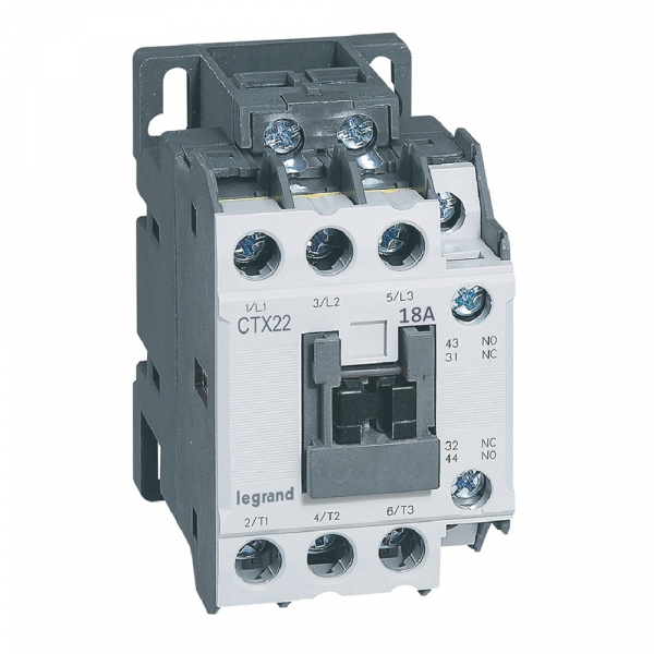 Контактор   18A  3П  1но1нз ~24V CTX3  Legrand 416100