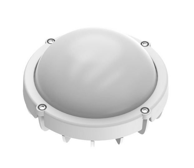 Cветильник Gauss IP65 D168*77 12W IK10 1150lm 4000K SOLID антивандальный круглый