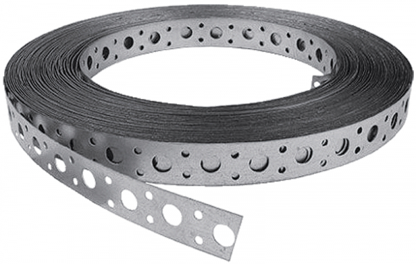 Лента монтажная перфорированная 20х1,0 IEK CLP1M-LP-20-2 (кратно 25)