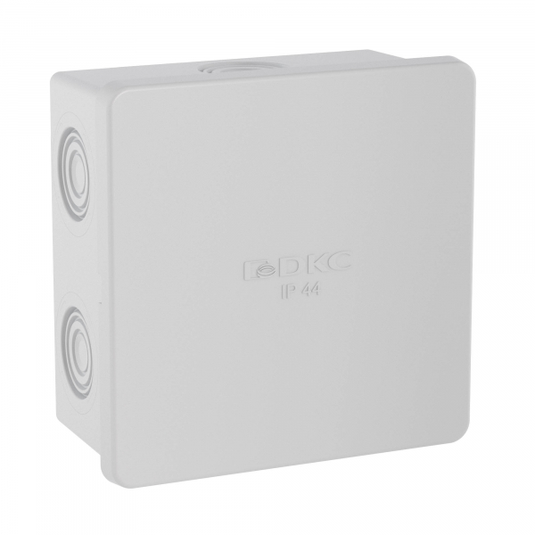 Коробка ответвитвительная с кабельными вводами, IP44, 80х80х40мм (розница)