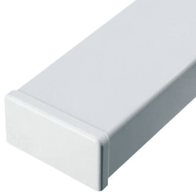 Заглушка  цвет белый 90х60 мм  для короба DKC AIR90605