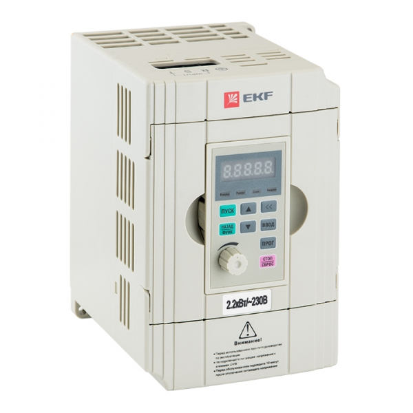 Частотный преобразователь 2,2/4кВт 1х230В VECTOR-100 EKF PROxima