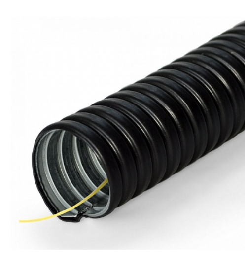 Металлорукав в ПВХ оболочке Р3-ЦП-НГ-22 с/з (50м/уп) Промрукав (кратно 50)