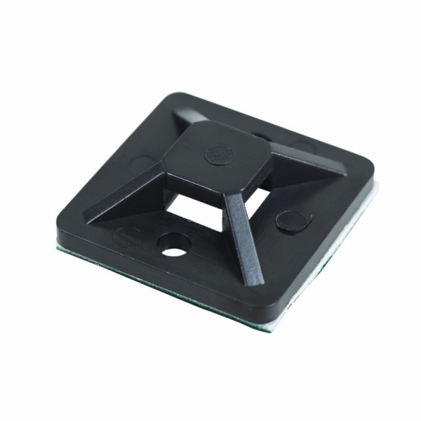 Площадка самоклеящаяся 25х25 мм 100 шт  REXANT черная 07-2026