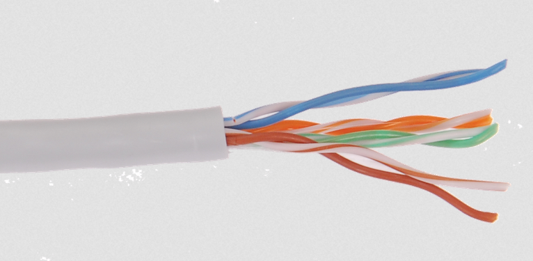 ITK Каб. в. п. ШПД U/UTP кат. 5E 4 пары PVC серый (теперь код 962884) GENERICA (кратно 100)